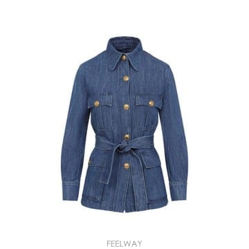 25SS 발렌티노 SAHARIANA IN 데님   SOLI 6B3DC03J94C558 TP578900823