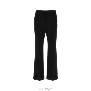 25SS 발렌티노 블랙 울 pant 6V0RBM95AK80NO TP570598315