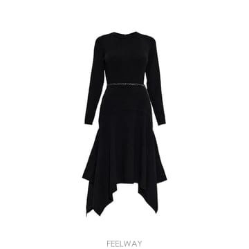 Michael Kors 26 FW Michael Michael Kors stretch wool handkerchief dress M26 FW Michael Michael Kors stretch wool handkerchief d