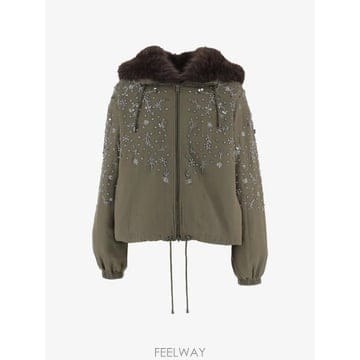 26 FW 스텔라 매카트니 Novelle crystal embellished jacket SOLEILBRIG