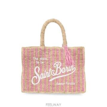 | Other Brand | 26 FW MC2 Saint Barth Colette striped raffia tote bag COL00126 FW MC2 Saint Barth Colette striped raffia tote bag 