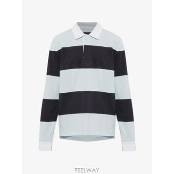26 FW 랙앤본 striped long sleeve polo shirt RF9326FT2TM TP45852