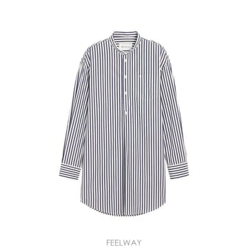 26 FW 아미 코튼 마오 칼라 튜닉 드레스 H26UDR691CO0250 TP457941814