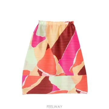 26 FW 플리츠 플리즈 이세이 미야케 아트 프린트 플리츠 스커트 PP68JG696 TP459141092