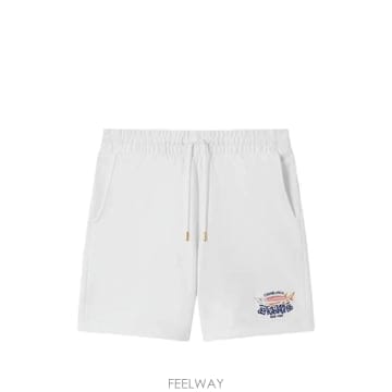 26 FW 카사블랑카 x Casa Kaspia New York embroidered drawstring sh