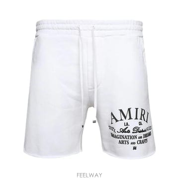 26 FW 아미리 로고 프린트 트랙쇼츠 PF23MJP007 TP459271402