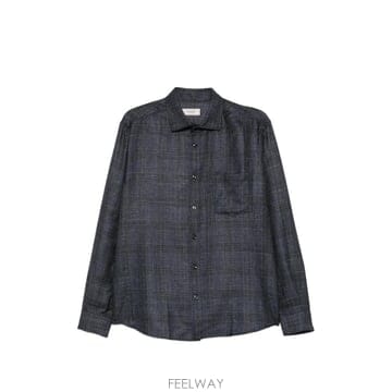 26 FW 아뇨나 plaid chest pocket shirt TD12U2YQ1052 TP459140787