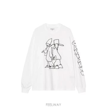 26 FW 칼하트 블링커플루이드 긴소매 티셔츠 I037238 TP459071231