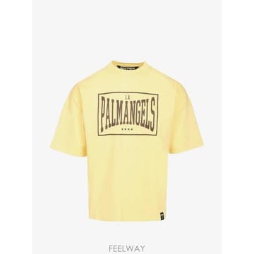 26 FW 팜앤젤스 로고 프린트 드롭 숄더 티셔츠 PAMAA003JR004 TP456764711