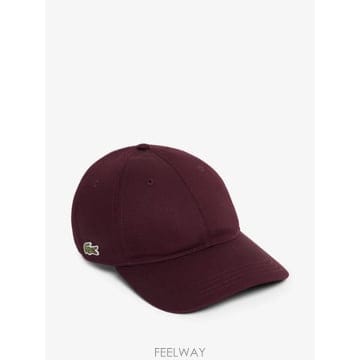 26 FW 라코스테 로고 패치 베이스볼 캡 모자 RK0440 TP459211850