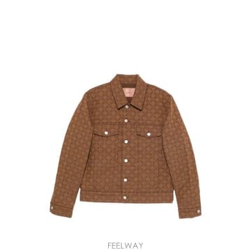26 FW 산드로 모노그램 패턴 데님 재킷 SHPBL01366 TP456617630