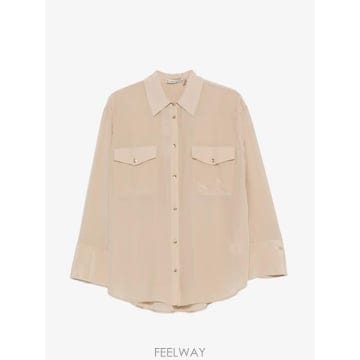 26 FW 앨리스앤올리비아 플랩 포켓 버튼 업 셔츠 CC605012006 TP456762245