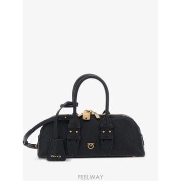 26 FW PINKO 이스케이프 레더 스몰 토트 백 105334A3CX TP459373557