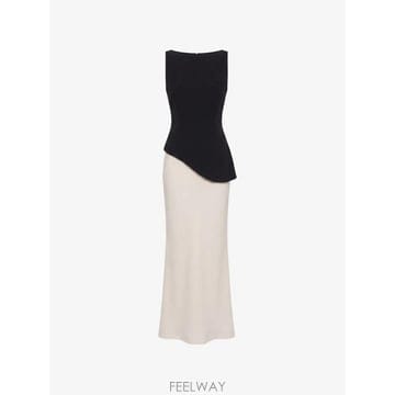 | Other Brand | 26 FW Reformation Aveline asymmetric two piece maxi dress 1326 FW Reformation Aveline asymmetric two piece maxi dr