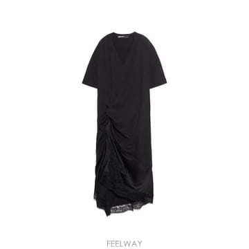 | Other Brand | 26 FW BIMBA Y LOLA  ���� �ŵ� ���̸Ӹ��� Ƽ���� �巹�� 262BR906810000 TP45926 FW BIMBA Y LOLA  ���� �ŵ� ���̸Ӹ��� Ƽ���� �巹��