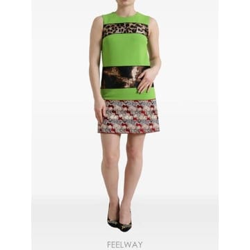 Dolce&Gabbana 26 FW ��ü�ذ��ٳ� �г� �����ĵ� ����Ʈ �̴� �巹�� 8057142104501 TP45569798326 FW ��ü�ذ��ٳ� �г� �����ĵ� ����Ʈ �̴� �巹�� 80