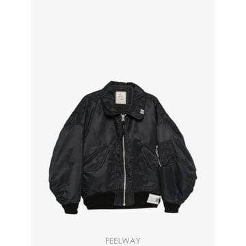 26 FW 메종미하라야스히로 주름 집업 봄버 재킷 B17BL061 TP458141235