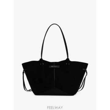 26 FW 칼라거펠트 로고 장식 패널 토트 백 B4W303591AU TP459373158