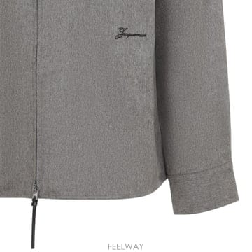 [D14]쟈크뮈스 SHM00644AW00862 150 BEIGE 남성 셔츠 남방 Jacquemus Flash