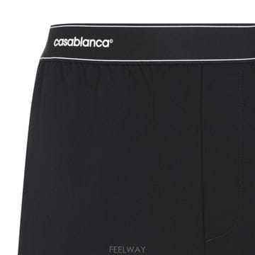 [D14]카사블랑카 MPF26TR48301 BLACK 남성 바지 팬츠 하의 Casablanca Wool Sp