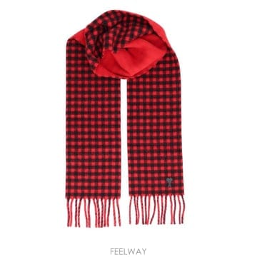 [A94]아미 USF699AW0059A252 공용 목도리 머플러 AMI AMI Scarf