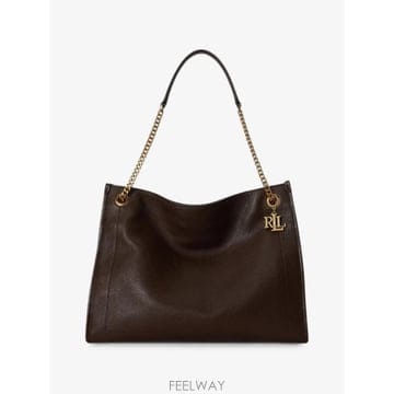 26 FW 로렌 랄프로렌 브래들리 레더 토트 백 431969352012 TP459066940