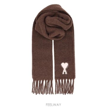 [A94]아미 USF673AW00042221 공용 목도리 머플러 AMI AMI Scarf