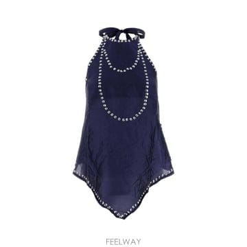 | Other Brand | [X45]GIMAGUAS BELLEJEWELTOP BLUE ���� ���� ���� ���� ���� ����콺 Navy bl[X45]GIMAGUAS BELLEJEWELTOP BLUE ���� ���� ���� ���� 