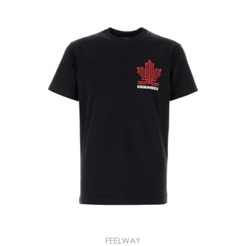Dsquared2 [X45]DSQUARED S71GD1693D20106 900 ���� Ƽ���� �μҸ� ž Black cotton[X45]DSQUARED S71GD1693D20106 900 ���� Ƽ���� �μҸ� 