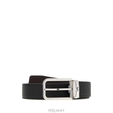 Montblanc [X45]������ 223415 000 ���� ��Ʈ �㸮�� ������� Black leather reversible[X45]������ 223415 000 ���� ��Ʈ �㸮�� ������� Black