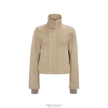 26 FW 빅토리아베컴 하이 넥 보머 재킷 1326WJK007356A TP456360375