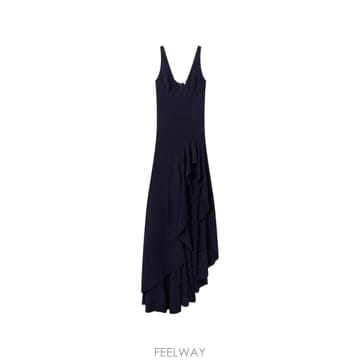 Stella McCartney 26 FW ���ڶ� ��īƮ�� ���� ���Ī �巹�� 6A07213GU301 TP45594111126 FW ���ڶ� ��īƮ�� ���� ���Ī �巹�� 6A07213GU301 