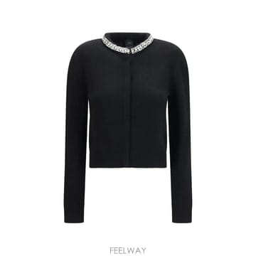 26 FW PINKO 크리스털 장식 가디건 107275A3GI TP459261214