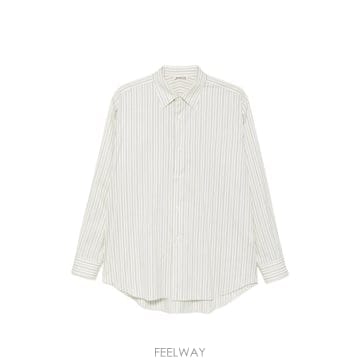 26 FW 오라리 스트라이프 긴소매 셔츠 A26AS01CS TP457720960