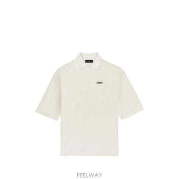 26 FW 아미리 로고 자수 오버사이즈 폴로 셔츠 AM326JR018 TP455691672