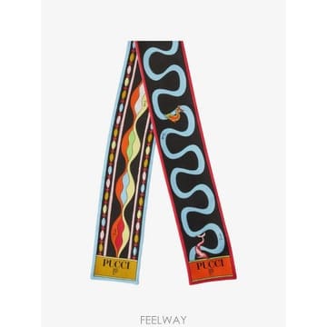 26 FW PUCCI 믹스 프린트 실크 스카프 6UGB316UC08 TP459131263
