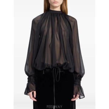 26 FW 앤드뮐미스터 셀린 벌룬 블라우스 B0014541FA239 TP458151514