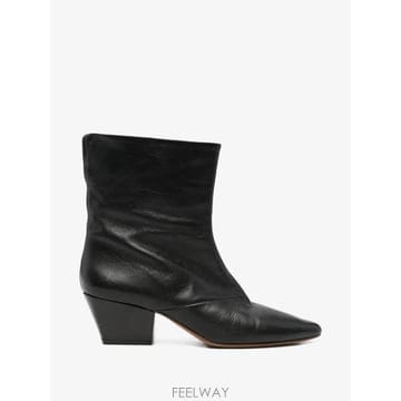 26 FW Forte Forte 포인티드 토 앵클 부츠 15205MYSHOES TP458149123