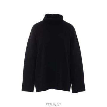 26 FW PINKO 골지 터틀 넥 울 스웨터 107211A3G1 TP457928131