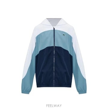 26 FW 라코스테 컬러 블록 후드 재킷 BH65960 TP459205666
