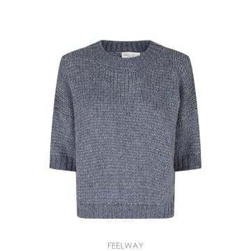 26 FW Roberto Collina 청키 니트 엘보 소매 스웨터 263FXB47021 TP45925792
