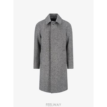 26 FW 라르디니 헤링본 패턴 울 코트 AC23225FFW19948EA38AW TP459254292