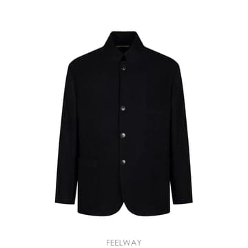 26 FW Canali 하이 넥 버튼 업 코트 31020FF0576 TP459254230