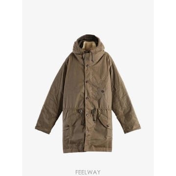 26 FW 바버 우르술라 후드 버튼 코트 MWX2570 TP459254176