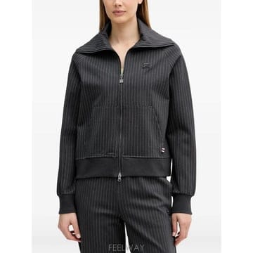 FILA 26 FW �ʶ� Bellariva pinstripe print zip up jacket FAW1276 TP426 FW �ʶ� Bellariva pinstripe print zip up jacket FAW