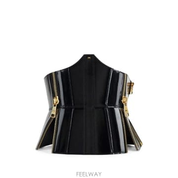 26 FW Elisabetta Franchi 레이스업 뷔스티에 벨트 CT28S66E2 TP458221498