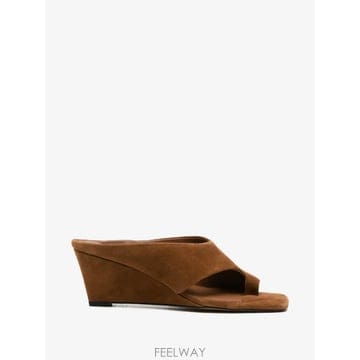26 FW 산드로 스웨이드 스퀘어 토 샌들 SFACH01524 TP455689196