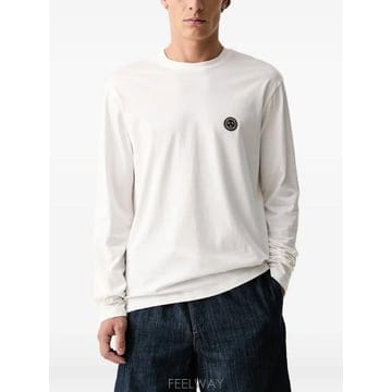 26 FW Armani Exchange 로고 패치 긴소매 티셔츠 XM003101AF10361 TP459129