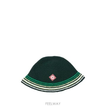 26 FW 카사블랑카 크로셰 니트 스트라이프 버킷 햇 APF26HAT120 TP457713973