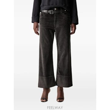 26 FW PINKO 벨트 코듀로이 팬츠 107418A3HF TP458144230